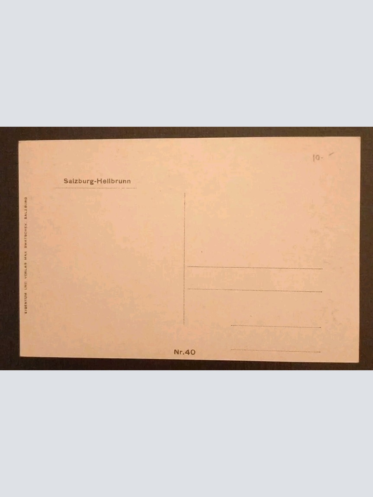 Salzburg Hellbrunn Wasserspiele 600342A gr K