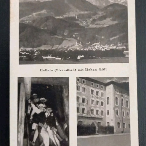 Salzburg Hallein Mit Hohen Göll 600327A gr K