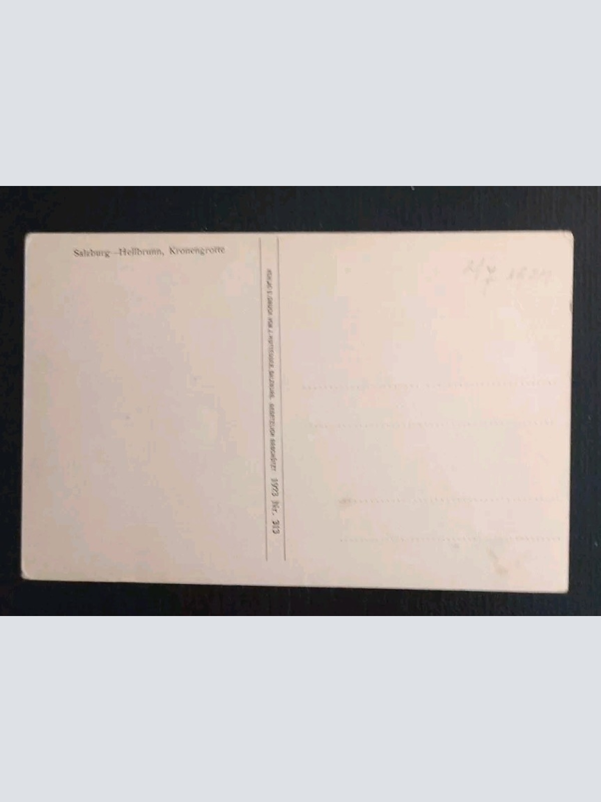 Salzburg Hellbrunn Kronengrotte 600353A gr K