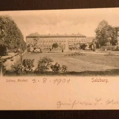 Salzburg Schloss Mirabell 600360A gr K