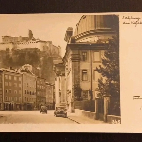 Salzburg Altstadt Kajetanerplatz 165899 gr K