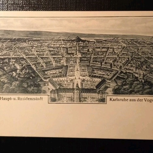 Karlsruhe Aus Der Vogelschau 180210 H Gr