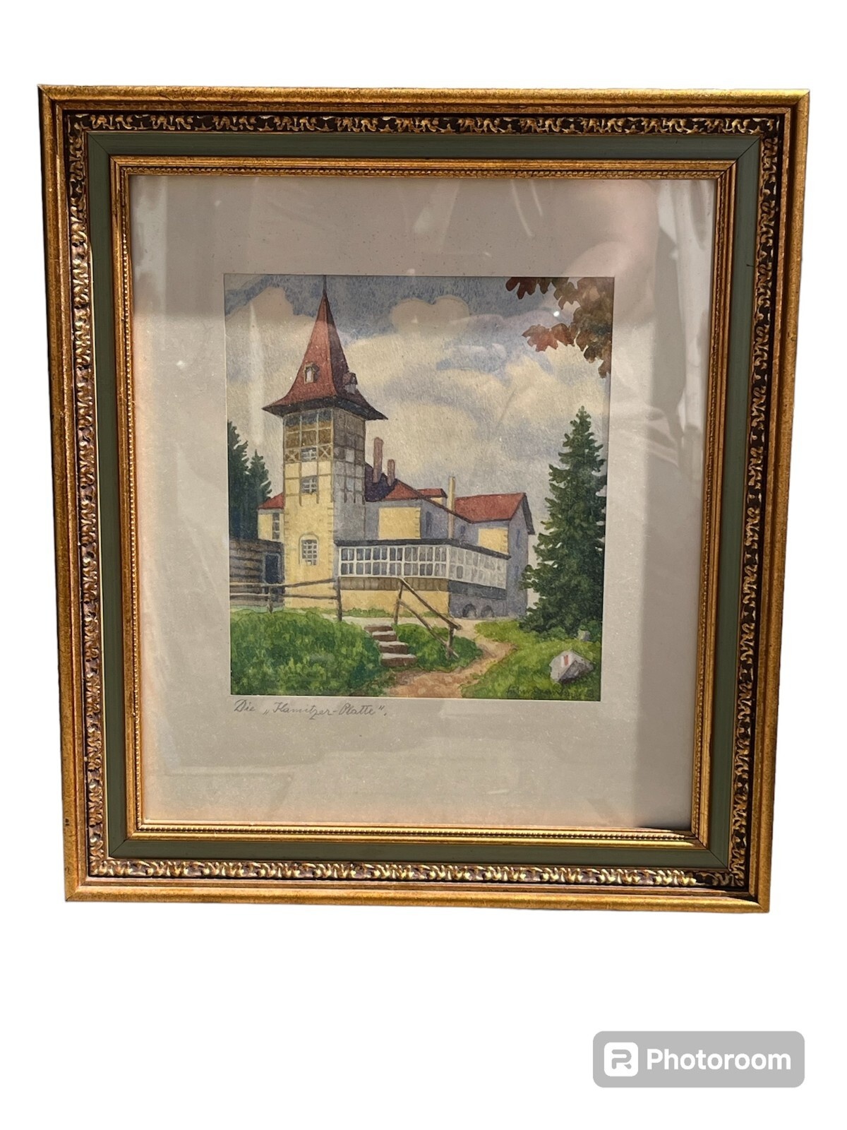 Nostalgie Bild, Kamitzer Platte, Schlesien/Polen 440x380cm ABC002