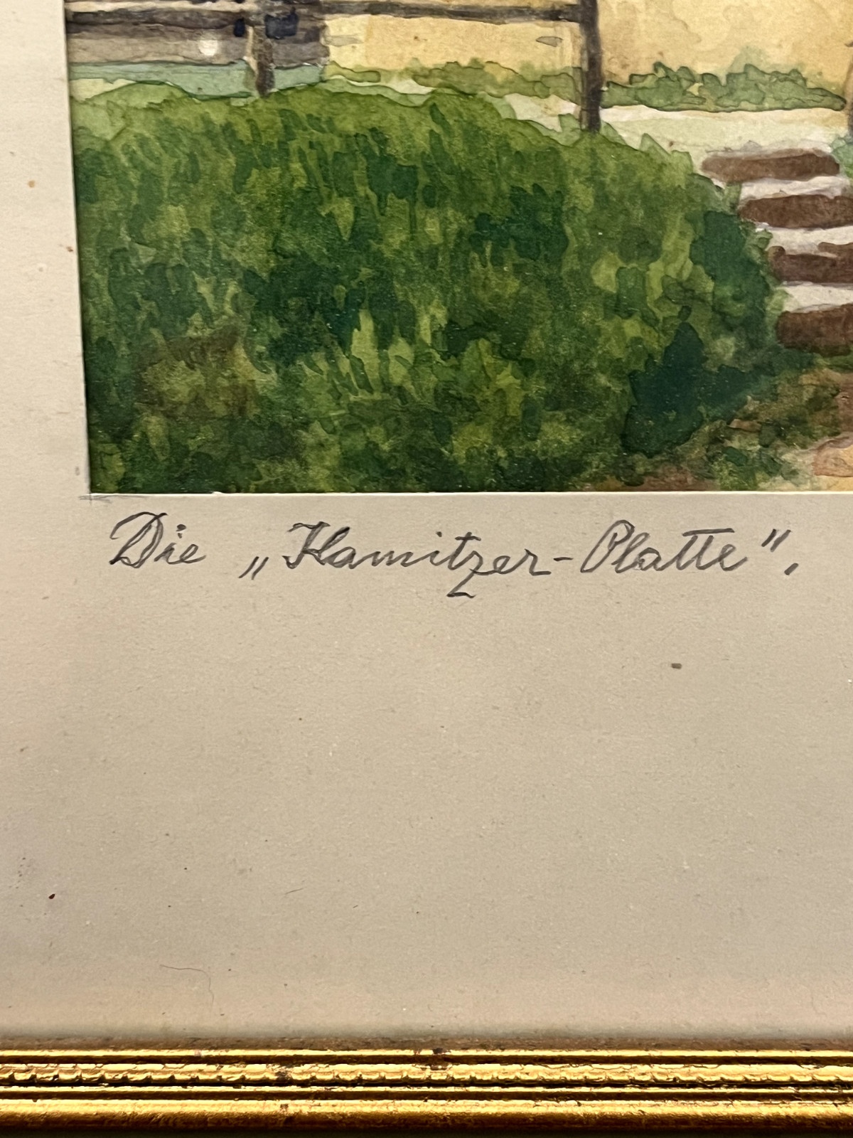 Nostalgie Bild, Kamitzer Platte, Schlesien/Polen 440x380cm ABC002