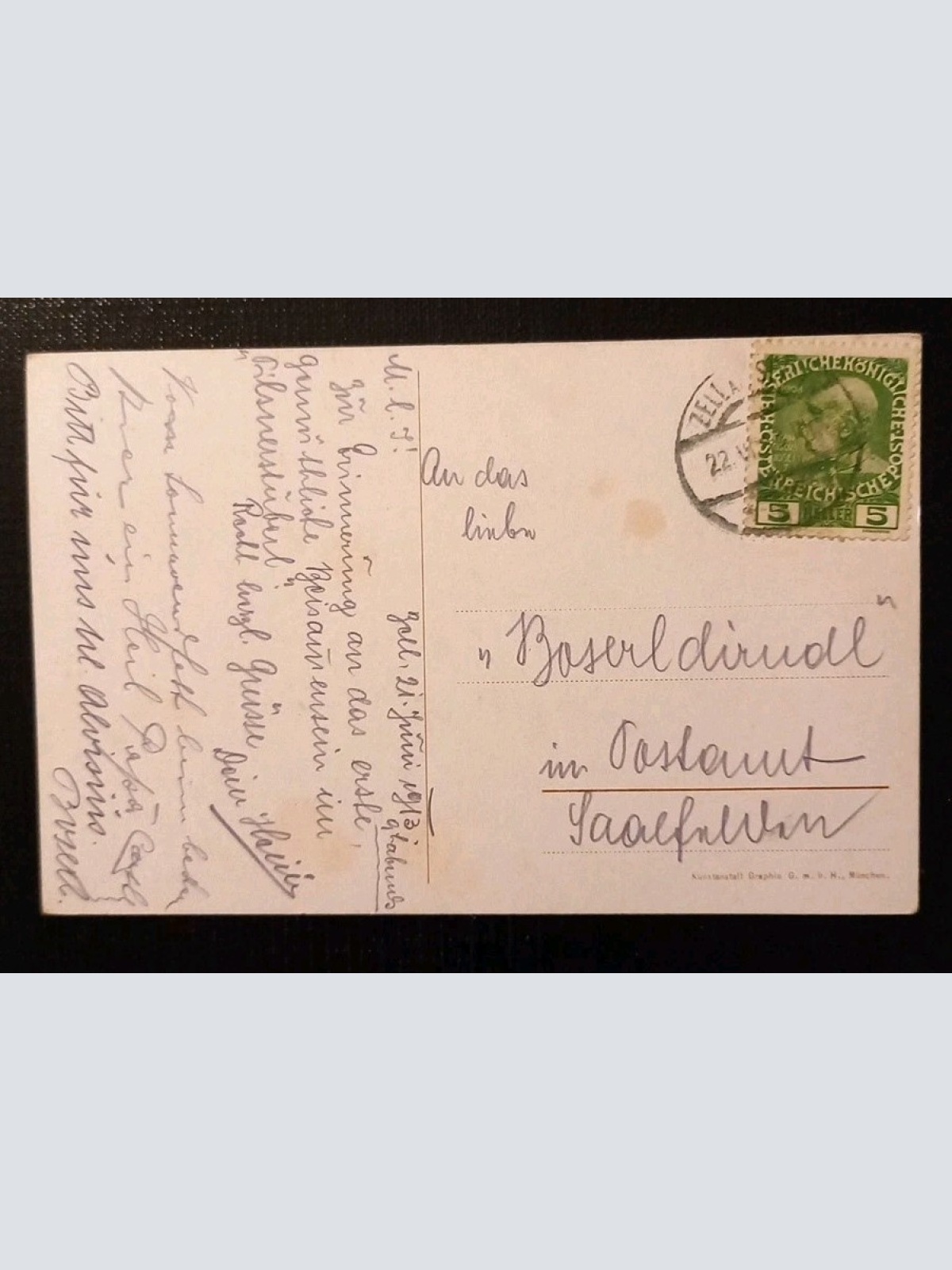 Hotel Lebzelter Zell Am See M. Schandlbauer Salzburg Gr1 J 5584