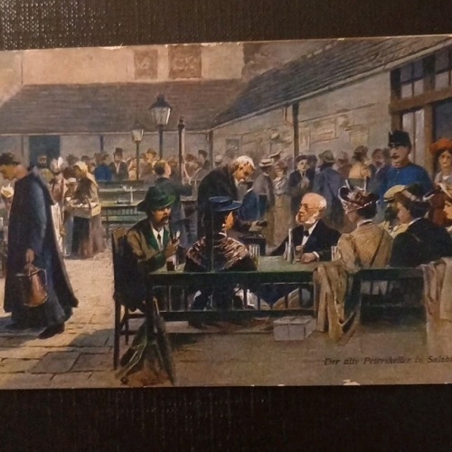 Stiftskeller St.Peter Salzburg der alte Peterskeller  Gr1 5583 J