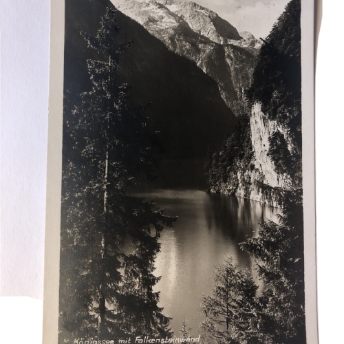 Königssee mit Falkensteinwand u. Funtenseetauern 1440, Phot. H. Huber.  20029