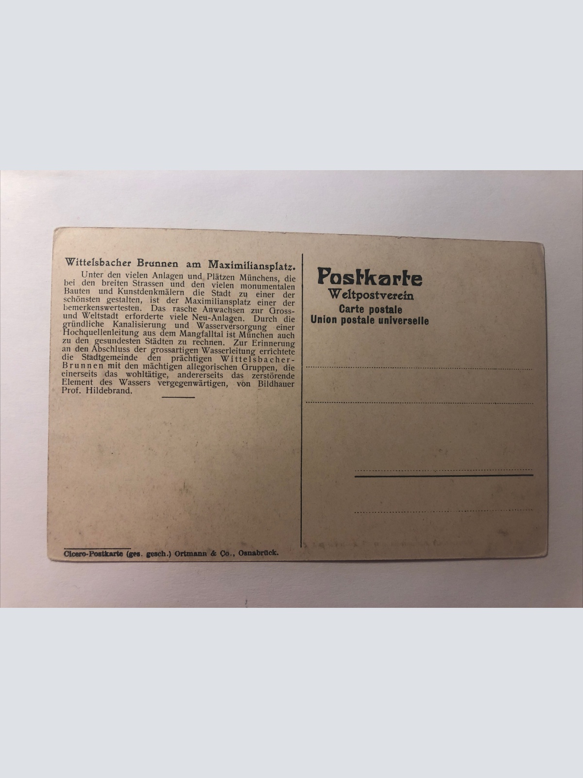 München. Wittelsbacherbrunnen am Maximilianplatz. 20335