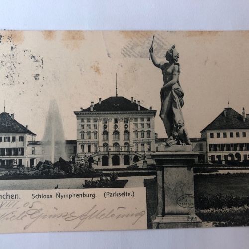 München Schloss Nymphenburg (Parkseite.). 20322
