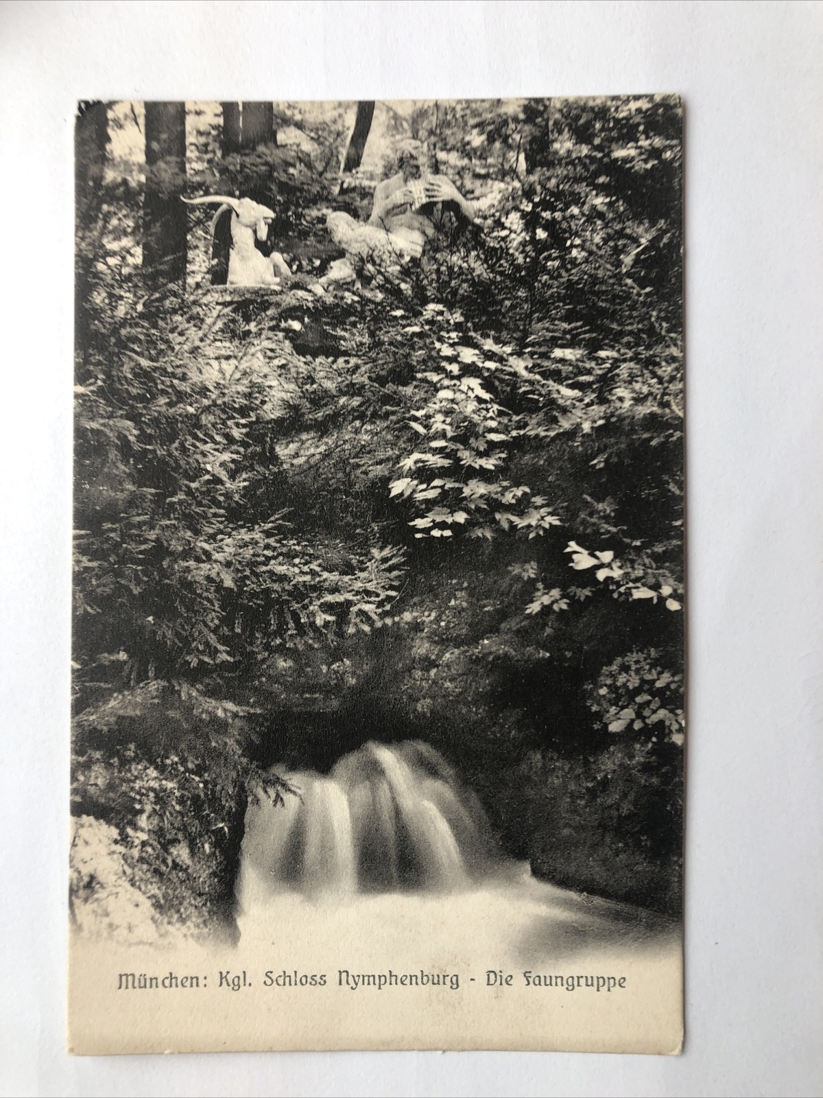 München: Kgl. Schloss Nymphenburg- Die Faungruppe. 20320