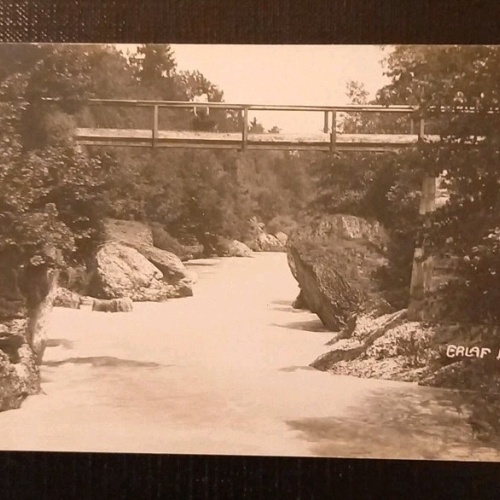 Erlaf Brücke Mit Mann Gr