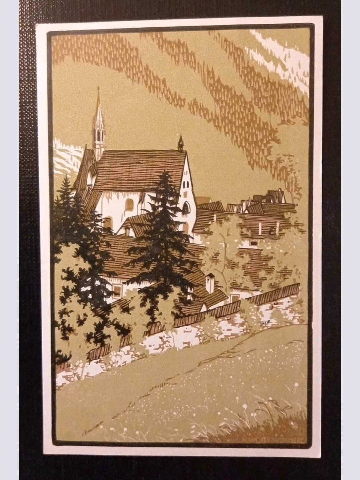 Kartäuser Gaming Blick Vom Zürner auf Kirche Gr