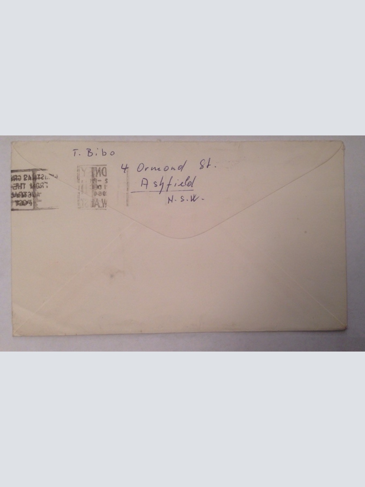 Brief Australien 1964 14076A