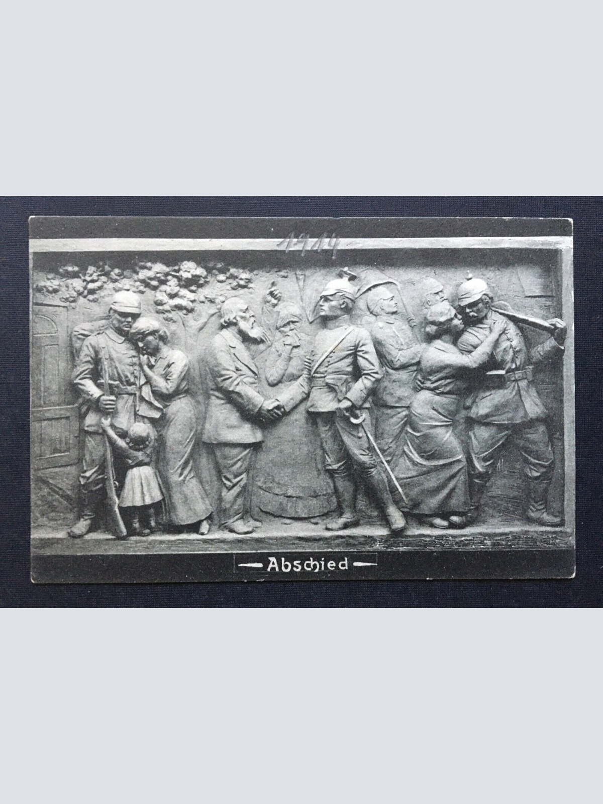 Abschied Relief Statue Bildhauerkunst Trauer Soldat Militär Krieg 4006771 TH