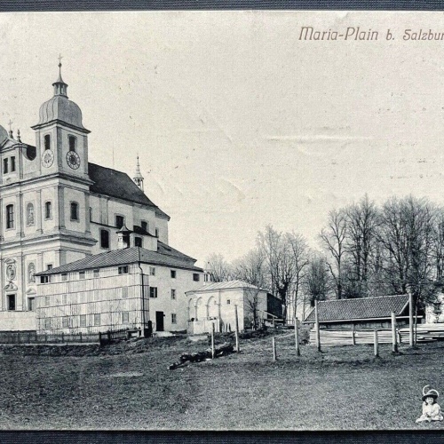 Maria Plain b. Salzburg Wallfahrtskirche Basilika Kinder Österreich 410806 TH