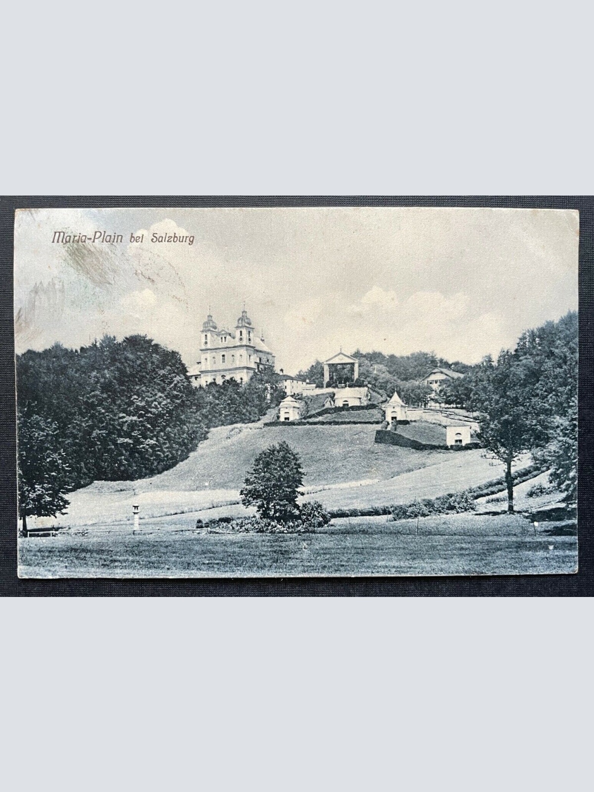 Maria Plain b. Salzburg Wallfahrtskirche Basilika Berg Baum Österreich 410816 TH