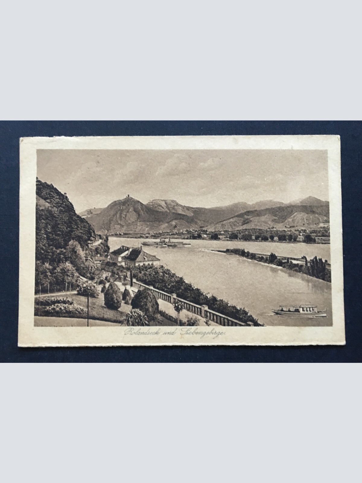 Rolandseck Siebengebirge Rhein Schiff Nordrhein-Westfalen Deutschland 4006761 TH