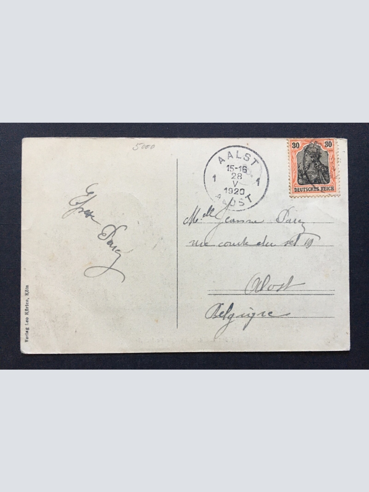 Köln Rhein Handels-Realschule Kutsche Nordrhein-Westfalen Deutschland 4006721 A