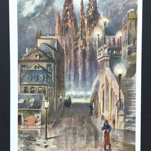 Köln am Rhein Frankenplatz Cöln Dom Nordrhein-Westfalen Deutschland 4006741 TH B