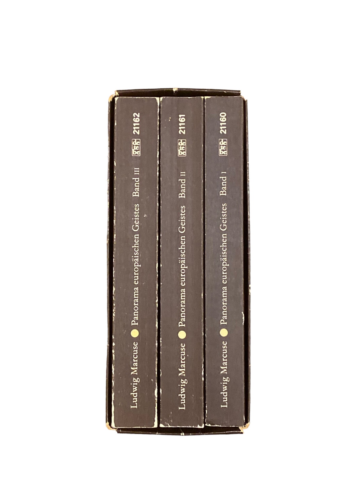 4332 Marcuse EIN PANORAMA EUROPÄISCHEN GEISTES TEXTE AUS 3 JAHRTAUSENDEN 3 Bde