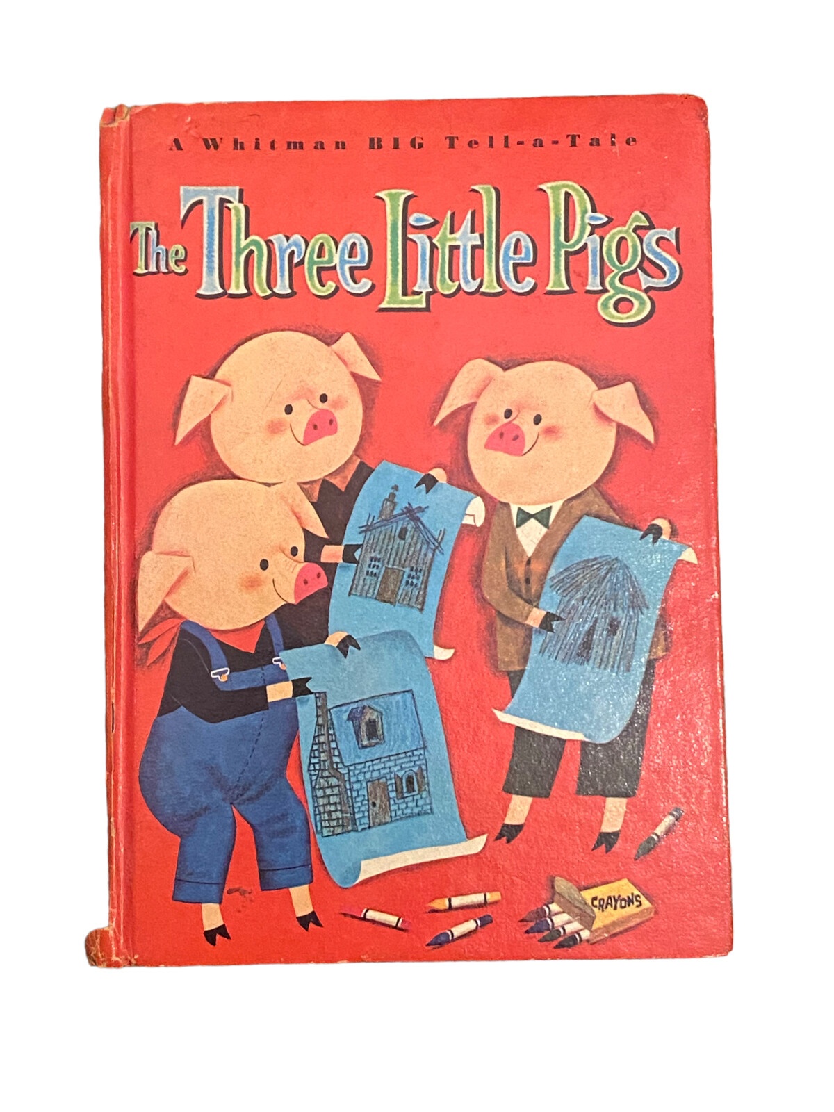 4305 Elizabeth Ross THE THREE LITTLE PIGS (A WHITMAN BIG TELL-A-TALE)