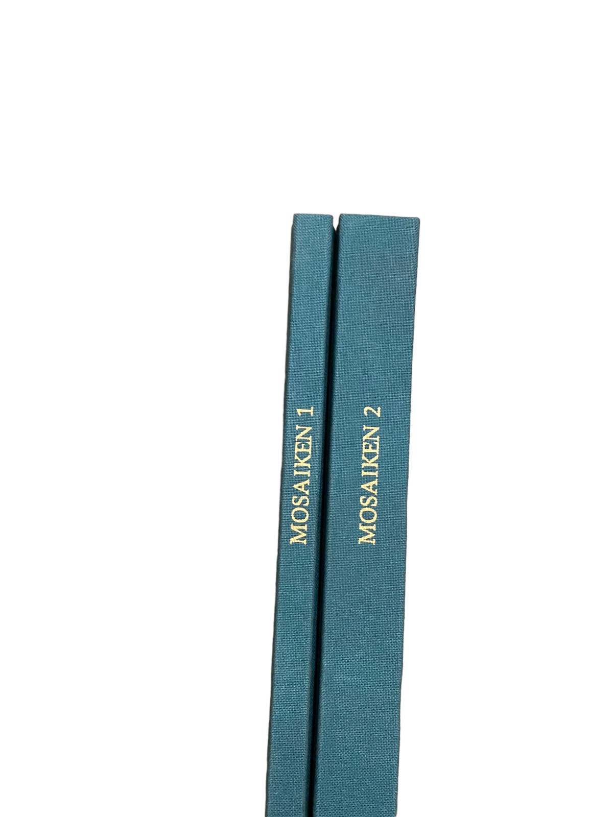 4351 Klaus-Peter Becker MOSAIKEN EINES LEBENS LAUF 1 UND 2 HC +Abb 2 Bde