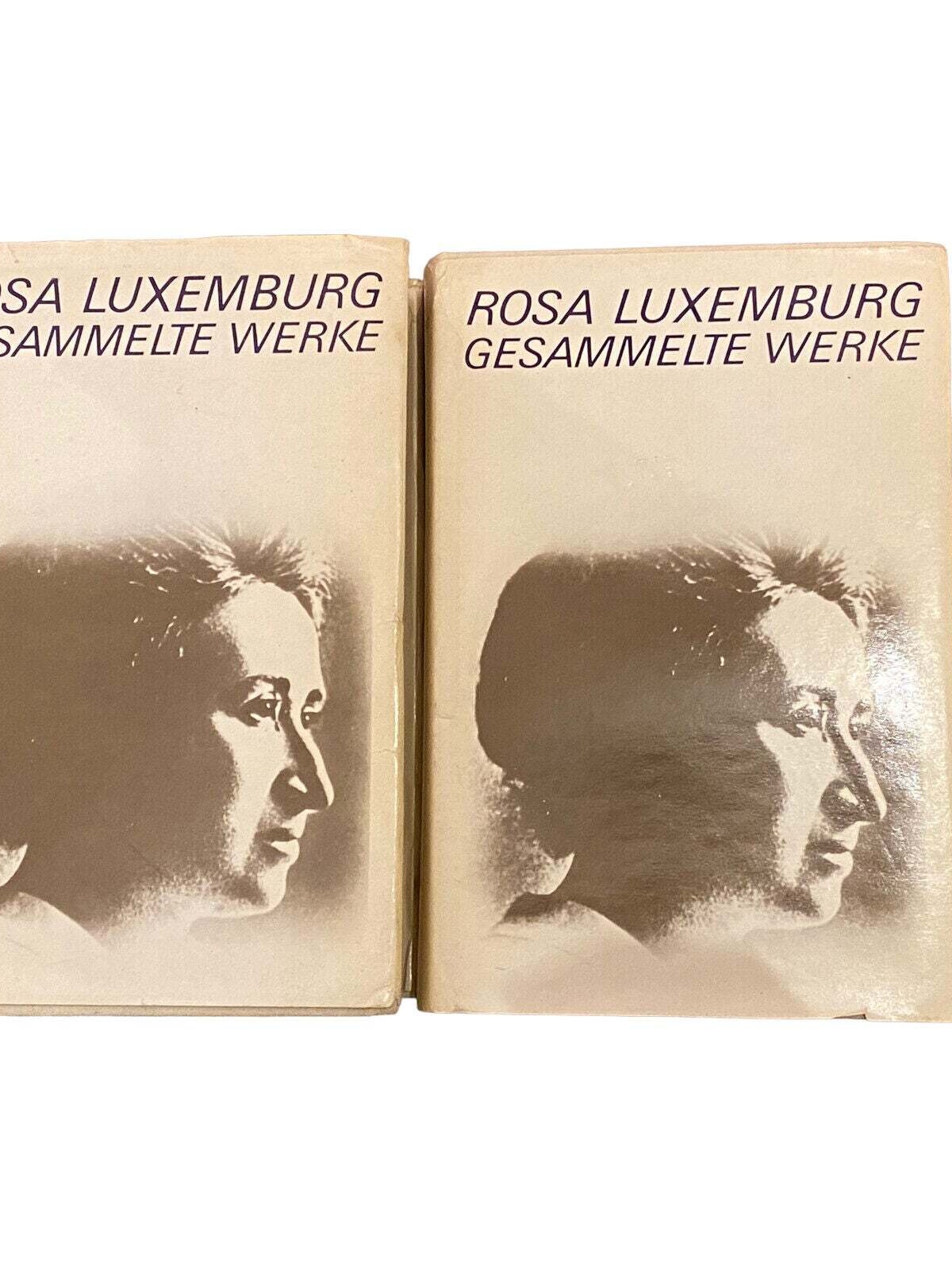 4893 Rosa Luxemburg GESAMMELTE WERKE BD.1.1. UND BD.1.2.: 1893-1905 HC