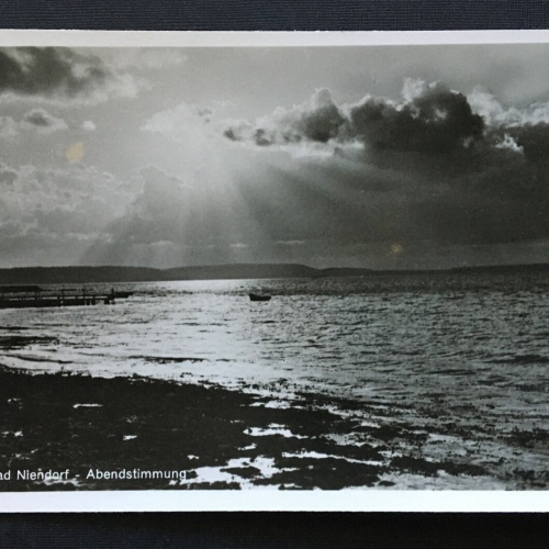 Ostseebad Niendorf Abendstimmung Boot Schleswig-Holstein Deutschland 4006591 TH