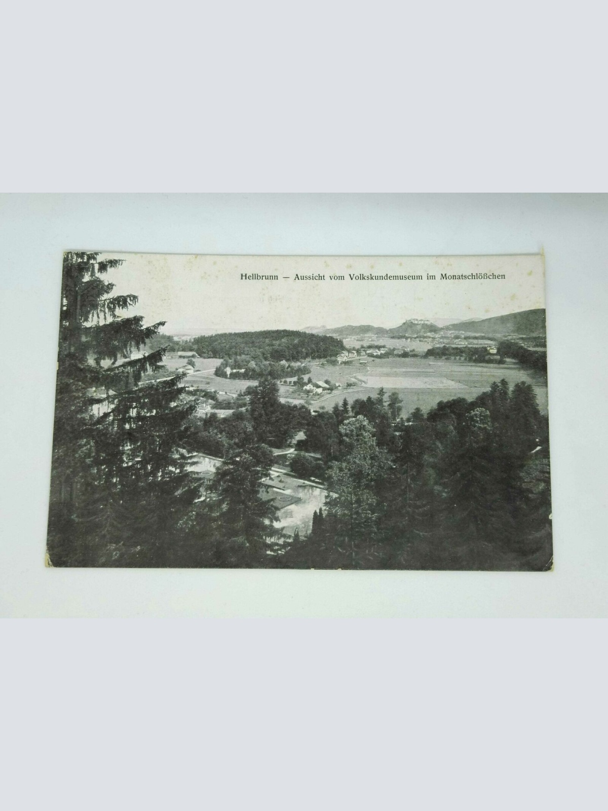 Salzburg Hellbrunn Aussicht vom Volkskundemuseum 50409