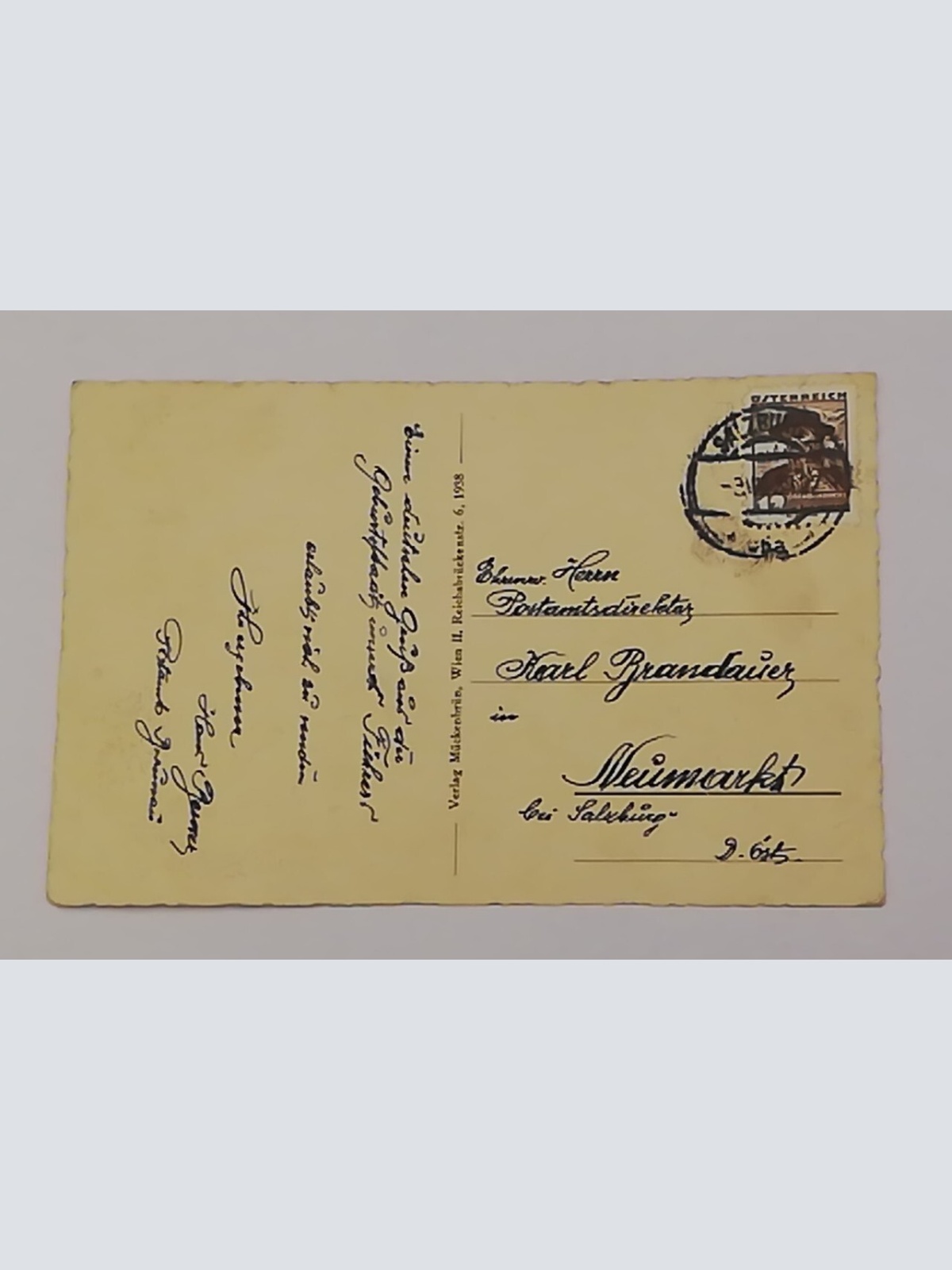 Oberösterreich Braunau Inn Brücke Kirche Grenze Geburtshaus Boot 600683 B