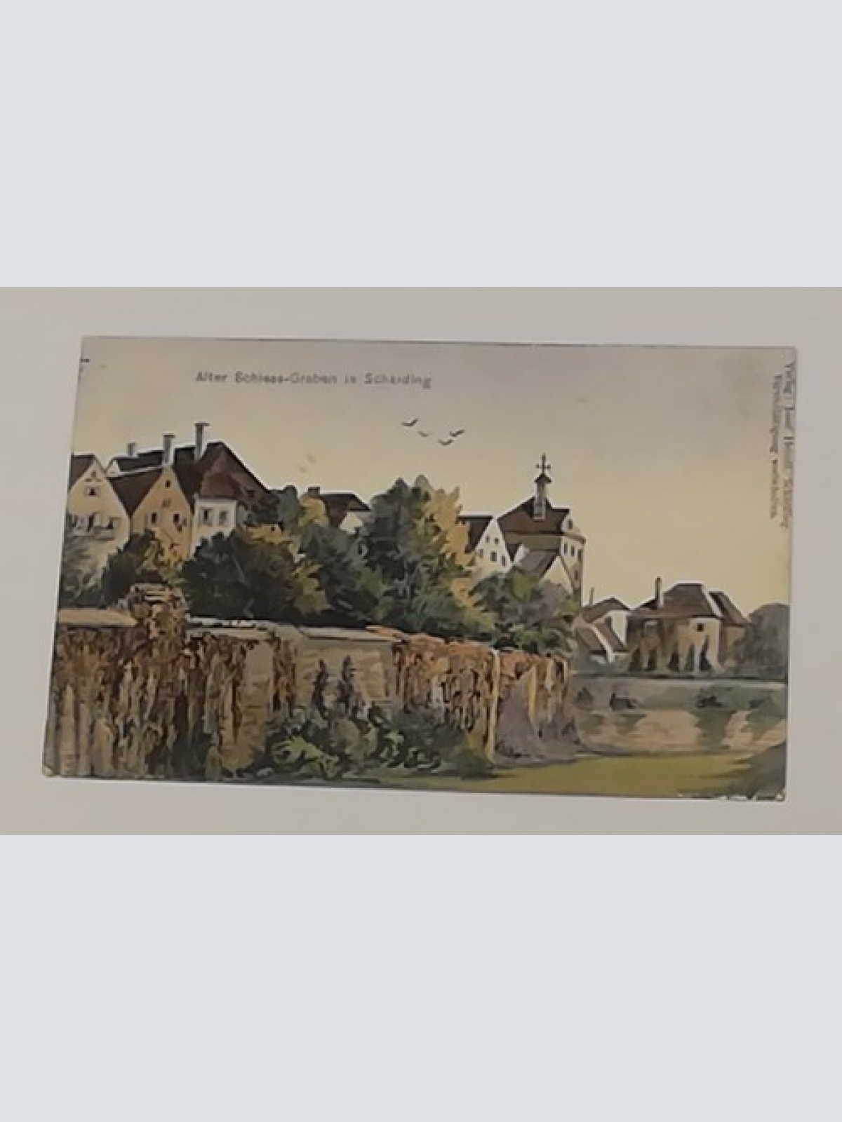 Oberösterreich Innviertel Alter Schiess Graben Ritter Schärding 600682A tl