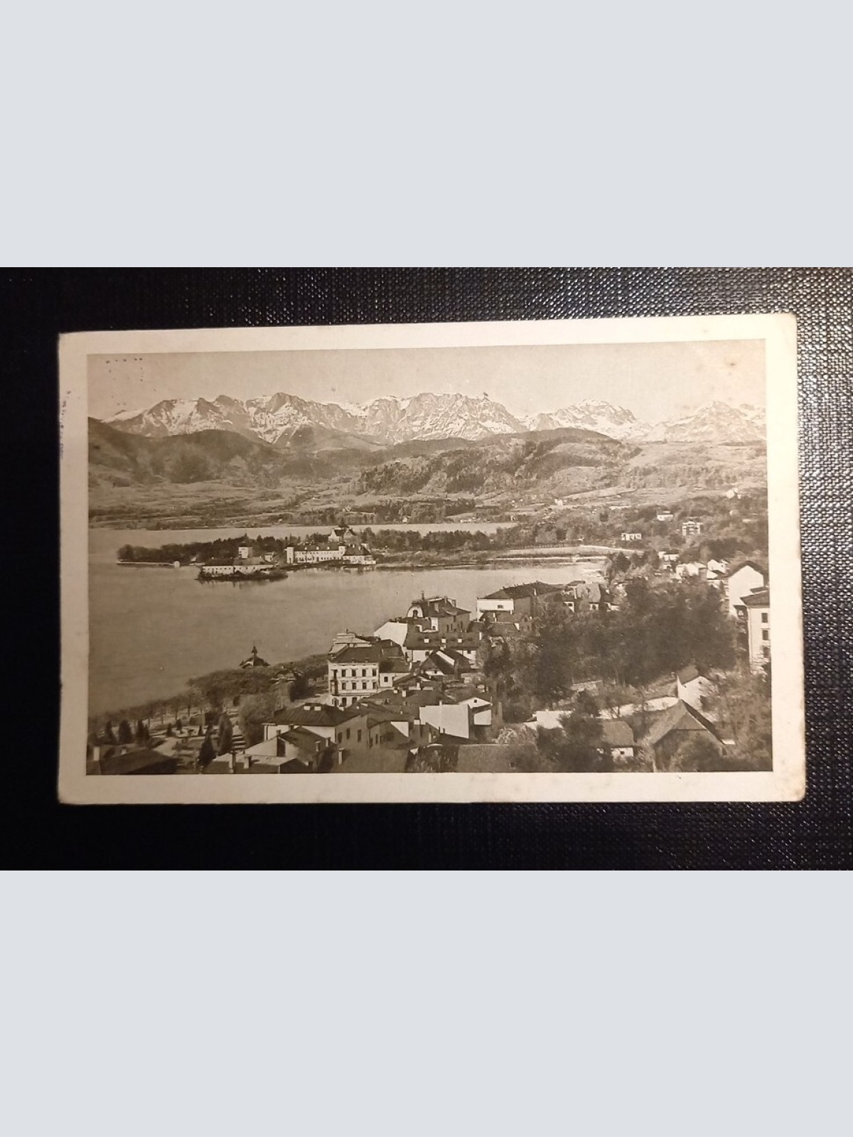 Salzkammergut Gmunden Mit Dem Höllengebirge 650455 Ga B