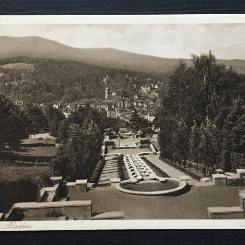 Baden Baden Paradies Kunstanlage Park Baden-Württemberg Deutschland 401251 TH A