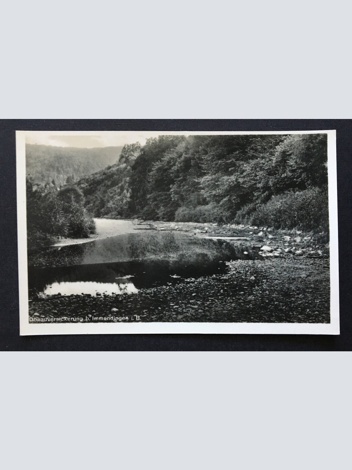 Donauversickerung Immendingen Fluss Baden-Württemberg Deutschland 401243 TH A