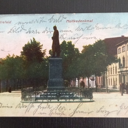 Krefeld Moltkedenkmal 410620 Ga B