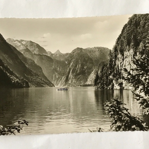 AK, Berchtesgaden, Königssee, Malerwinkel, (20035 BW)
