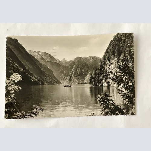 AK, Berchtesgaden, Königssee, Malerwinkel, (20035 BW)