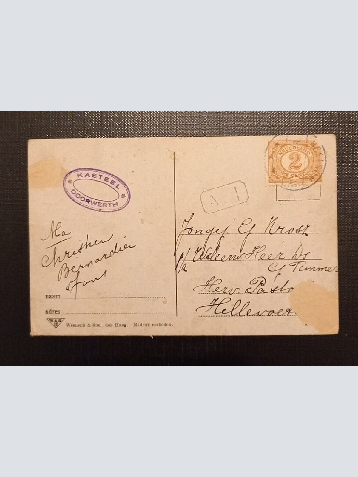 Kamer in het Kasteel Doorwerth 650450 Ga E