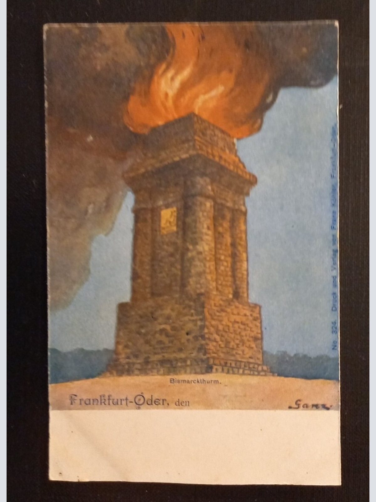 Frankfurt Oder Bismarckthurm 0139 Ga E