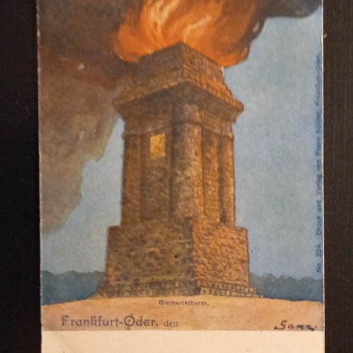 Frankfurt Oder Bismarckthurm 0139 Ga E