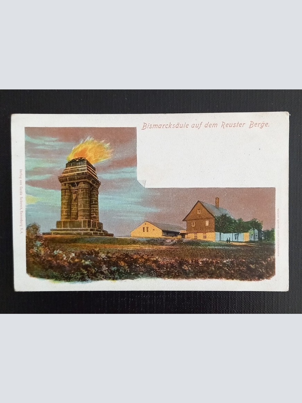 Bismarcksäule Auf Dem Reuster Berg 111 Ga E