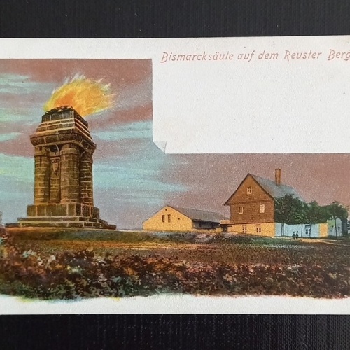 Bismarcksäule Auf Dem Reuster Berg 111 Ga E