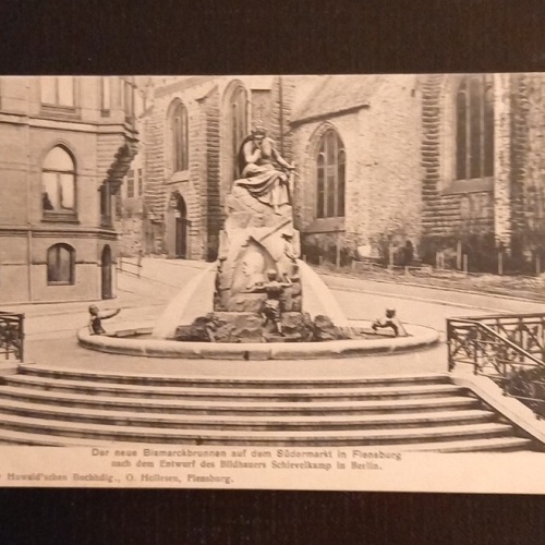 Bismarckbrunnen Auf Dem Südermarkt In Flensburg 650088 Ga E