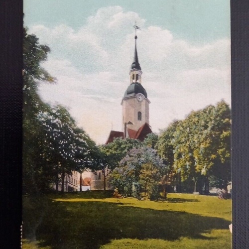 Ansichtskarte Sachsen  Bad Lausick Kirchplatz 410418 Ga B