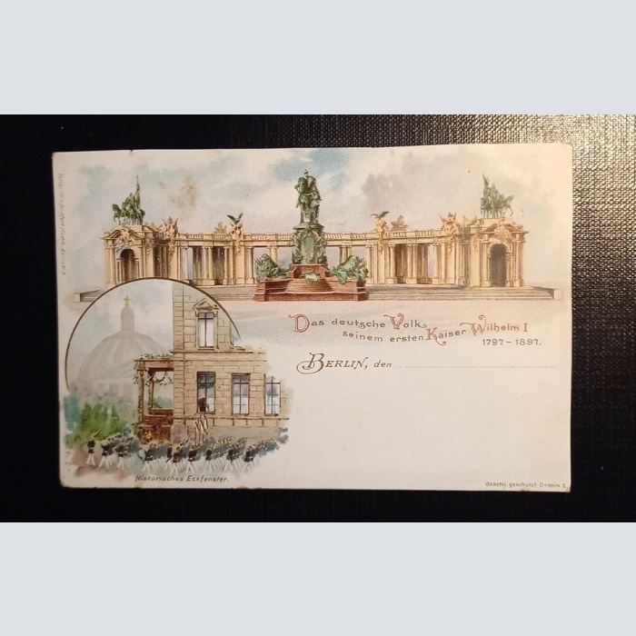 Kaiser Wilhelm Der I Berlin 061 Ga B