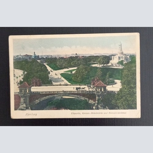 Hamburg Elbpartie Kersten Milesbrücke Und Bismarckdenkmal 0123 Ga E