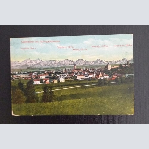 Kaufbeuren Mit Gebirgs Panorama 650256 Ga E