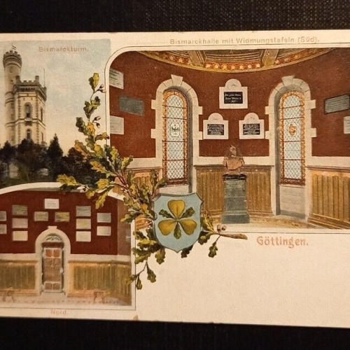 Ansichtskarte Niedersachsen Bismarckturm Göttingen 083 Ga E