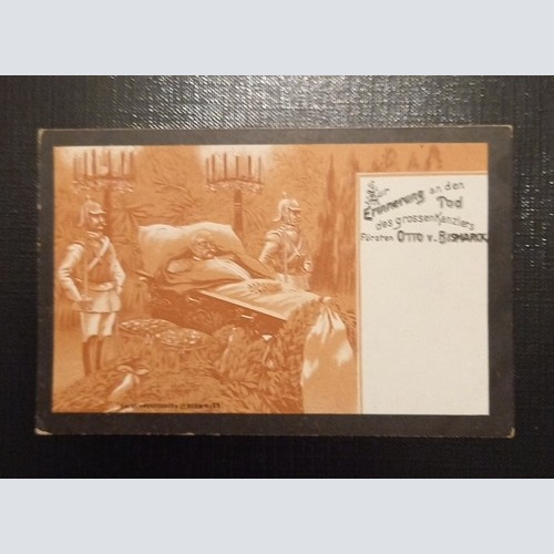 Zur Erinnerung an den Tod des großen Kanzlers Fürsten Otto v.Bismarck 0129 Ga E