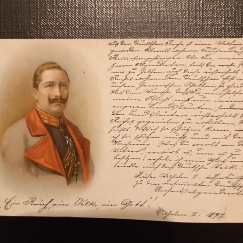 Litho Kaiser Wilhelm II 0131 Ga E
